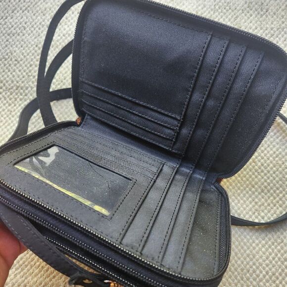 Pendleton Crossbody Zip Around Bag Southwest Aztec Wool Wallet Organizer Clutch - Picture 3 of 9